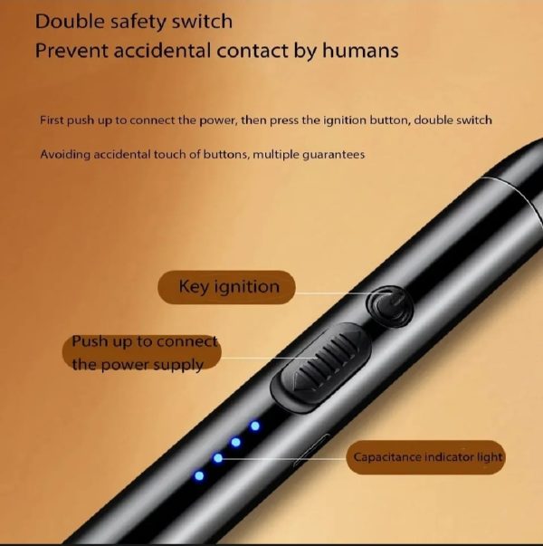 360° USB Rechargeable Plasma Arc Lighter 🔥